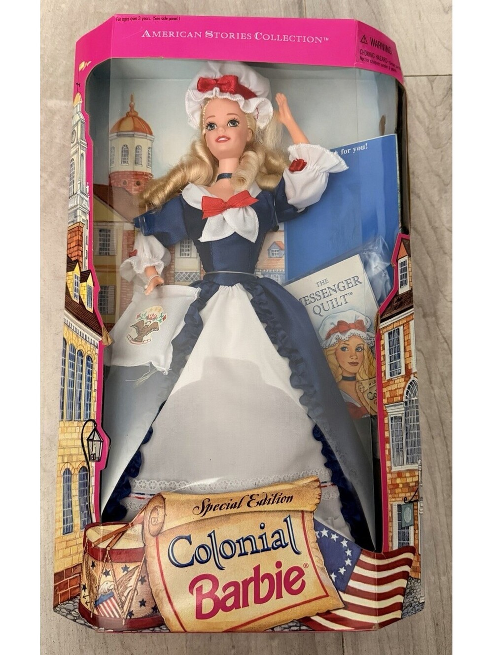 VINTAGE 1994 Colonial Barbie American Stories Collection Special Edition -